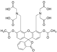 3,6-Diacetoxy Fluorescein Bis(methylene)bis(azanetriyl)tetraacetic Acid