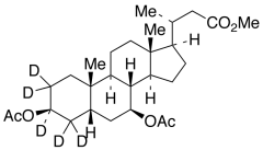 3&beta;,7&beta;-Di-O-acetyl 24-Nor 3&beta;-Ursodeoxycholic Acid-d5 Methyl Este