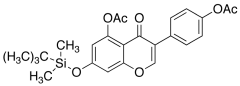 4&rsquo;,5-Di-O-acetyl-7-O-tert-butyldimethylsilyl Genistein