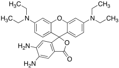 5,6-Diamino-3',6'-bis(diethylamino)-3H-spiro[isobenzofuran-1,9'-xanthen]-3-one