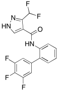3-(Difluoromethyl)-N-(3',4',5'-trifluoro[1,1'-biphenyl]-2-yl)-1H-pyrazole-4-carboxamide
