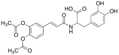 N-[3&rsquo;,4&rsquo;-Diacetoxy-(E)-cinnamoyl]-3-hydroxy-L-tyrosine