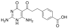 N-[4-[3-(2,6-Diamino-1,4-dihydro-4-oxo-5-pyrimidinyl)-3-oxopropyl]benzoic Acid