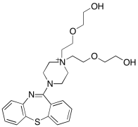 4-(Dibenzo[b,f][1,4]thiazepin-11-yl)-1,1-bis(2-(2-hydroxyethoxy)ethyl)piperazin-1-ium