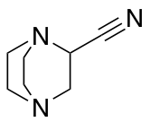 1,4-diazabicyclo[2.2.2]octane-2-carbonitrile