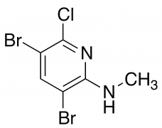 3,5-Dibromo-6-chloro-N-methylpyridin-2-amine