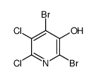 2,4-Dibromo-5,6-dichloropyridin-3-ol