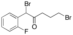 1,5-Dibromo-1-(2-fluorophenyl)-2-pentanone