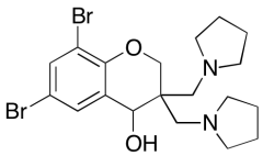 6,?8-?Dibromo-?3,?4-?dihydro-?3,?3-?bis(1-?pyrrolidinylmethyl)?-2H-1-be