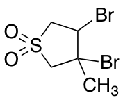 3,4-Dibromo-3-methyltetrahydrothiophene 1,1-dioxide