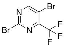 2,5-Dibromo-4-(trifluoromethyl)pyrimidine
