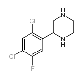2-(2,4-Dichloro-5-fluorophenyl)piperazine