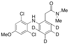 2-(2-((2,6-Dichloro-4-methoxyphenyl)amino)phenyl-d4)-N,N-dimethylacetamide
