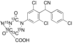 Diclazuril 6-Carboxylic Acid-13C3,15N2