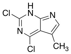 2,4-Dichloro-5-methyl-7H-pyrrolo[2,3-d]pyrimidine
