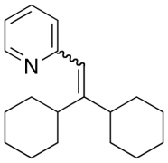 2-(2,2-Dicyclohexylvinyl)pyridine