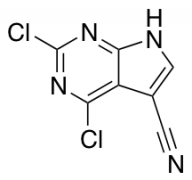 2,4-Dichloro-7H-Pyrrolo[2,3-d]pyrimidine-5-carbonitrile