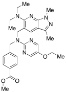 4-[[[[6-(Diethylamino)-1,3-dimethyl-1H-pyrazolo[3,4-b]pyridin-5-yl]methyl](5-ethoxy-2-pyri