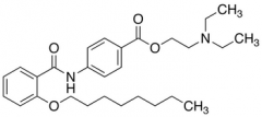 N-Diethylaminoethyl-p-[2-(-n-octyloxy)-benzoyl]aminobenzoate