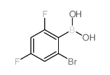 2,4-Difluoro-6-bromophenylboronic acid