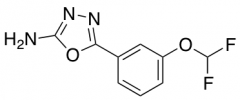 5-[3-(Difluoromethoxy)phenyl]-1,3,4-oxadiazol-2-amine