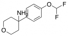 4-[4-(Difluoromethoxy)phenyl]oxan-4-amine