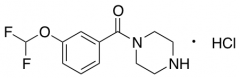 1-[3-(Difluoromethoxy)benzoyl]piperazine Hydrochloride