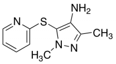 1,3-Dimethyl-5-(pyridin-2-ylsulfanyl)-1H-pyrazol-4-amine