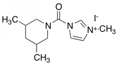 1-(3,5-Dimethylpiperidine-1-carbonyl)-3-methyl-1H-imidazol-3-ium Iodide