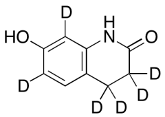 3,4-Dihydro-7-hydroxyquinoline-2(1H)-one-d6