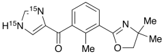 [3-(4,5-Dihydro-4,4-dimethyl-2-oxazolyl)-2-methylphenyl]-1H-imidazol-5-yl-methanone-15N2