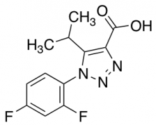1-(2,4-Difluorophenyl)-5-(propan-2-yl)-1H-1,2,3-triazole-4-carboxylic Acid