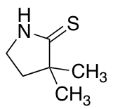 3,3-dimethylpyrrolidine-2-thione