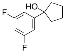 1-(3,5-difluorophenyl)cyclopentan-1-ol