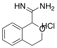 3,4-dihydro-1H-2-benzopyran-1-carboximidamide hydrochloride
