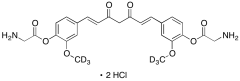 Di-O-glycinoylcurcumin-d6 Dihydrochloride
