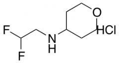 N-(2,2-difluoroethyl)oxan-4-amine hydrochloride