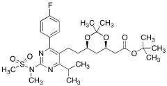 6,7-Dihydro Rosuvastatin Acetonide tert-Butyl Ester
