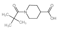 1-(2,2-Dimethylpropanoyl)piperidine-4-carboxylic acid