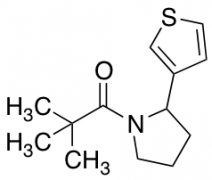 2,2-dimethyl-1-[2-(thiophen-3-yl)pyrrolidin-1-yl]propan-1-one