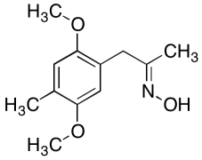 1-(2,5-dimethoxy-4-methylphenyl)-2-propanone Oxime