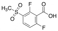 2,6-difluoro-3-methanesulfonylbenzoic acid