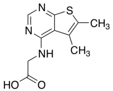 2-({5,6-Dimethylthieno[2,3-d]pyrimidin-4-yl}amino)acetic acid