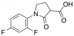 1-(2,4-Difluorophenyl)-2-oxopyrrolidine-3-carboxylic acid