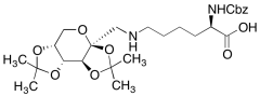 2,3:4,5-Di-O-isopropylidene-N2-[(phenylmethoxy)carbonyl]-&beta;-D-fructopyranosyl-L-ly