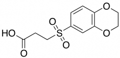3-(2,3-Dihydro-1,4-benzodioxine-6-sulfonyl)propanoic Acid