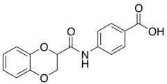 4-[(2,3-Dihydro-1,4-benzodioxin-2-ylcarbonyl)amino]benzoic Acid
