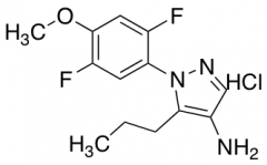 1-(2,5-Difluoro-4-methoxyphenyl)-5-propyl-1H-pyrazol-4-amine Hydrochloride