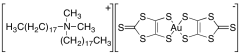 Dimethyldioctadecylammonium Bis(1,3-dithiol-2-thione-4,5-dithiolato)aurate(III)