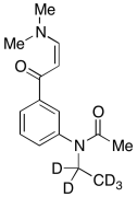 N-[3-(3-Dimethylaminoacryloyl)phenyl]-N-ethylacetamide-d5